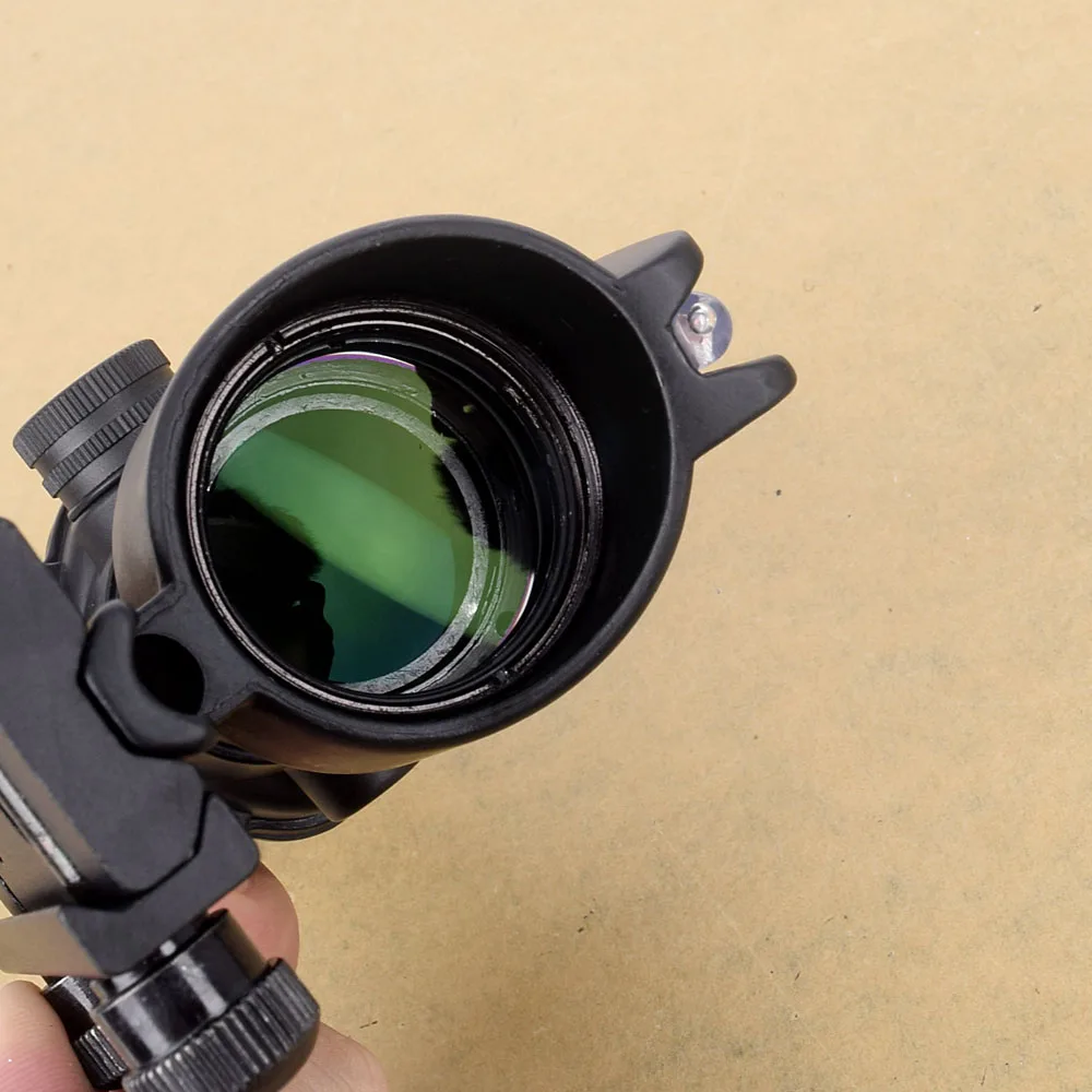 Охотничий Прицел ACOG 4X32 оптика из натурального волокна красный зеленый с