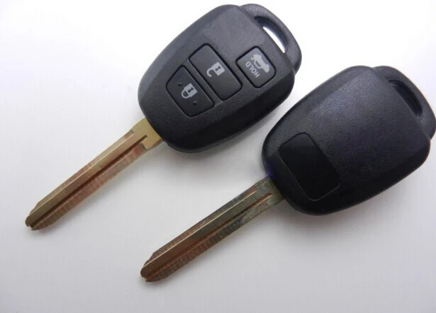 3 кнопочный Чехол для автомобильного ключа с дистанционным управлением Toyota Camry 2012