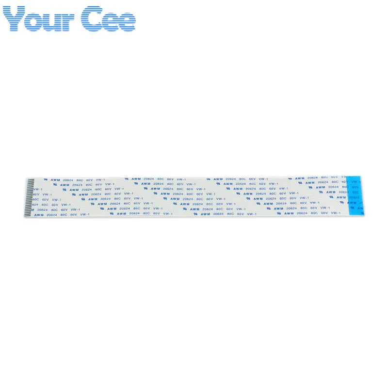 5 шт. 0 мм шаг 200 длина обратного направления FFC FPC TTL плоский кабель 50 контактный