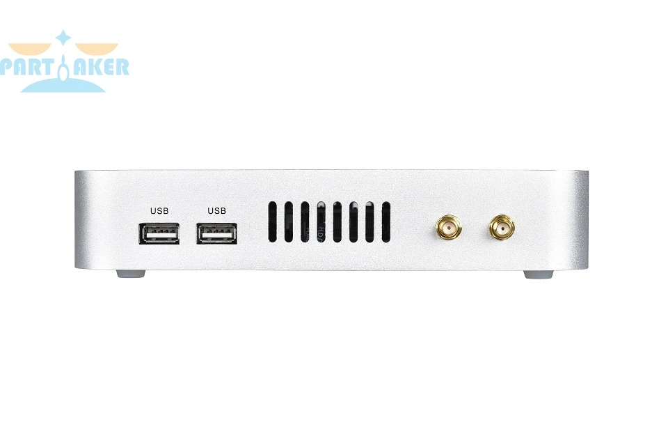 Безвентиляторный Barebone мини-ПК Win 10 3 года гарантии Nuc компьютер Core i5 4200U i5 5200U i7 5550U 4 К HTPC ТВ коробка DHL