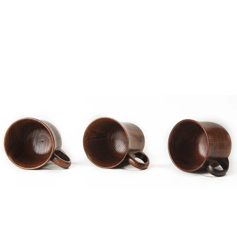 200 мл винтажная деревянная чашка японская термостойкая кофейная кружка на