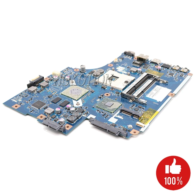 NOKOTION NEW70 LA-5891P материнская плата для ноутбука acer 5741 5741G материнская плата MBR5402001 HM55 DDR3 GPU 512MB Бесплатный процессор