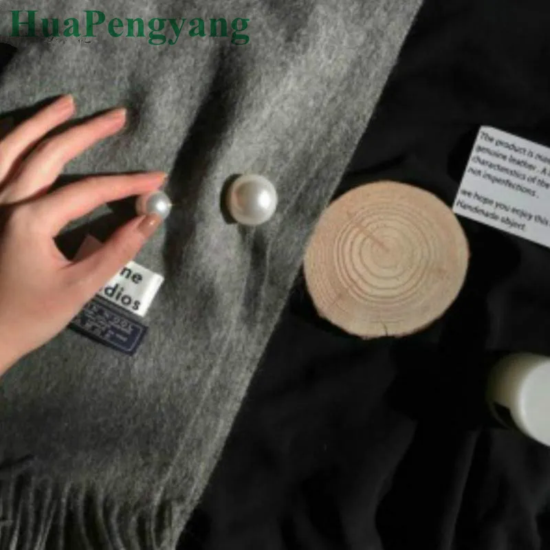 1 шт. простой темпераментный Шарм с имитацией двойной жемчужины классическое