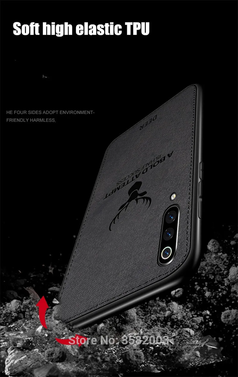 Тканевый чехол для samsung Galaxy A10 A50 A30, чехол из ткани, мягкий силиконовый чехол-бампер из ТПУ для samsung A 50 10 30, чехлы