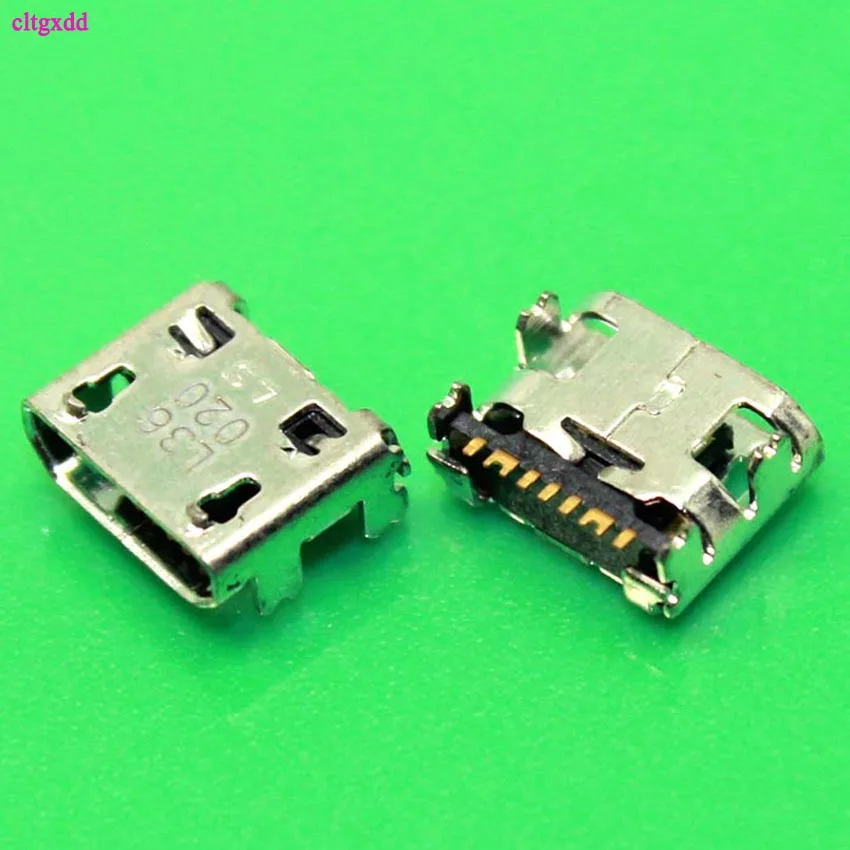 Cltgxdd 10 шт. мини микро USB разъем для зарядки порт питания 7pin DIP4 без завивки Samsung micro |
