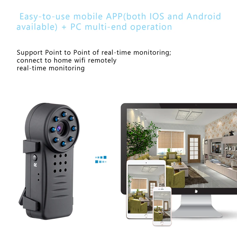 Мини камера SD3 HD WIFI маленькая 1080P широкоугольная видеокамера sq13 DVR видео Спорт