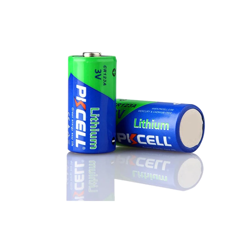 4 шт. PKCELL CR123A литиевая батарея CR123 CR 123 123A 16340 1500 мАч 3 В батареи с защитой PTC для