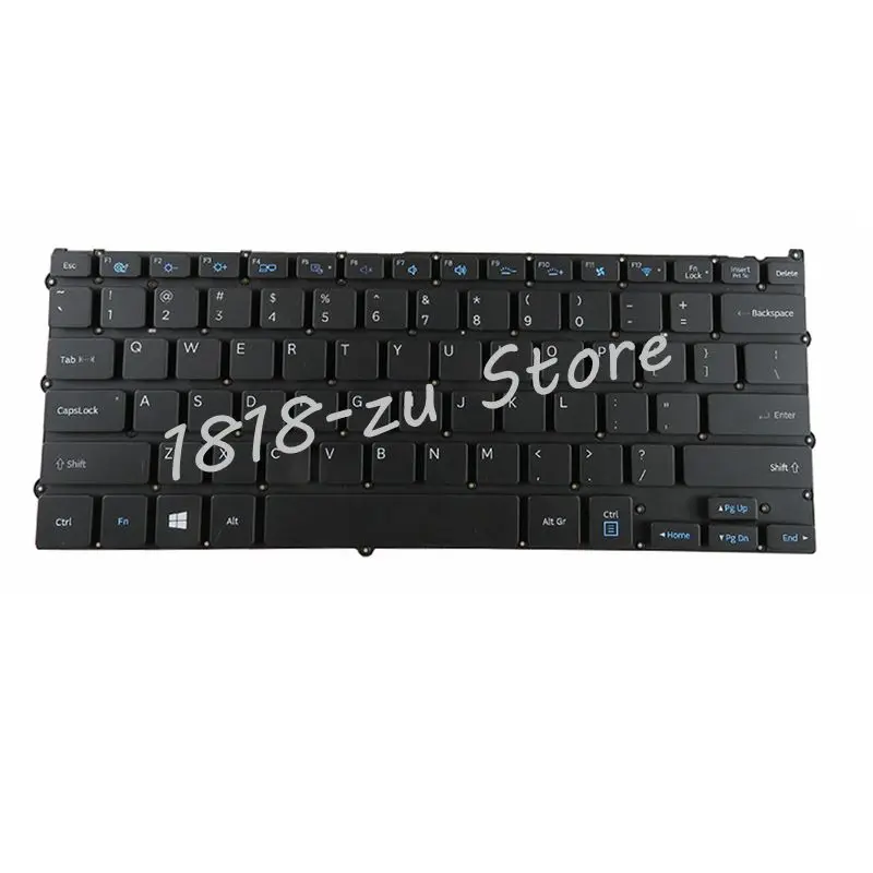 Клавиатура с английской раскладкой для ноутбука Samsung NP940X3G NP940X3F 940X3G 940X3F США |