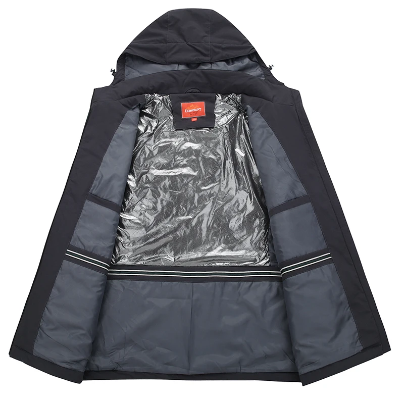 Новые зимние Для мужчин плюс Размеры 8XL 7XL 6XL 5XL 4XL Повседневное куртки плотное