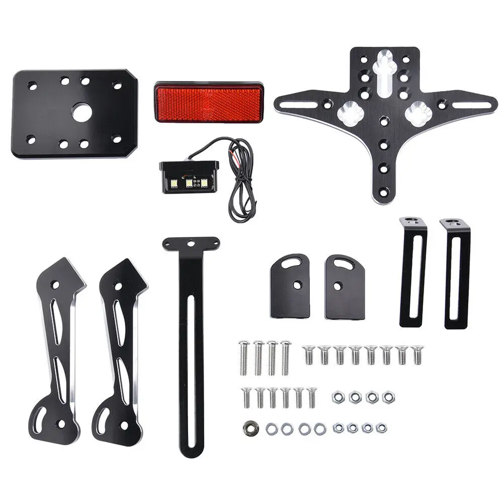 YZF R1 Лицензии Держатель регистрационного номера свет кронштейн Поддержка для YAMAHA