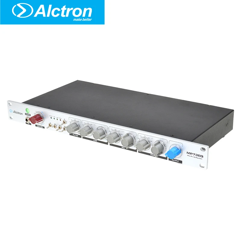 Alctron MP73EQ высокого класса микрофон/инструмент предусилитель и эквалайзер pro MIC/line