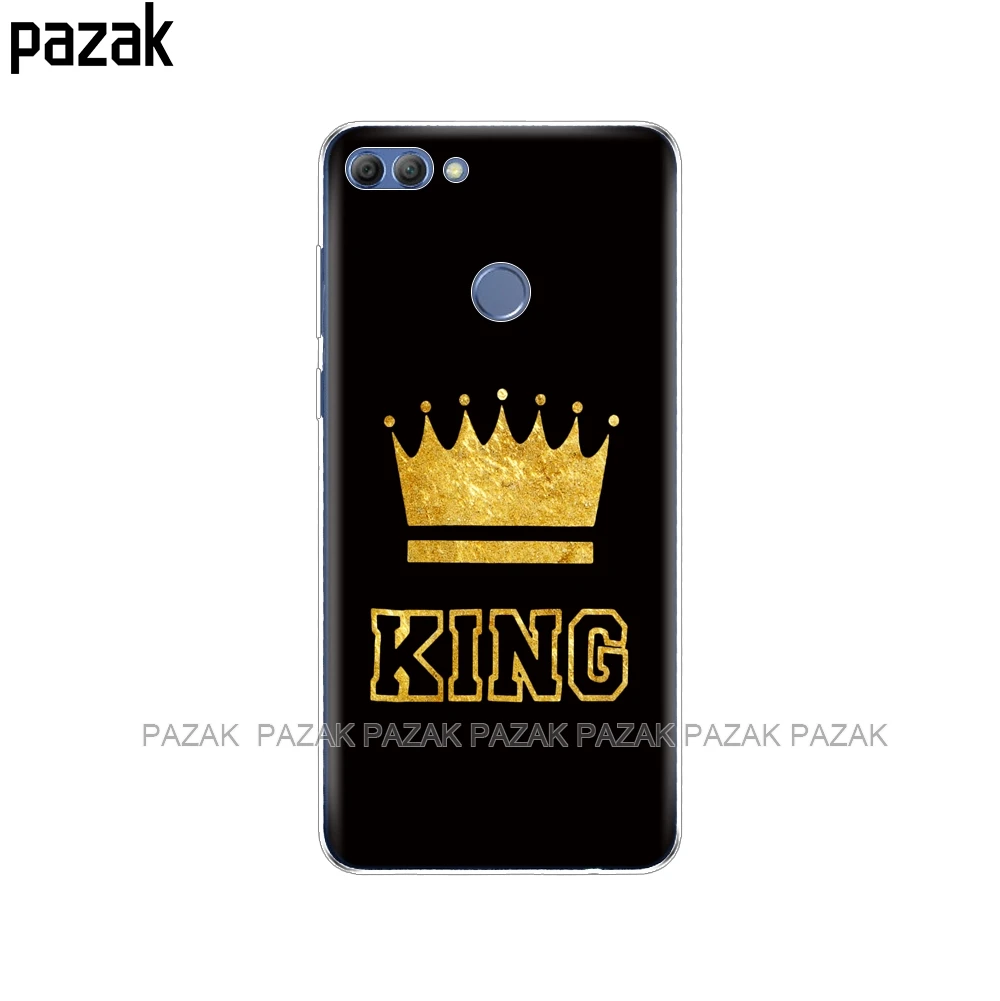 34371 Силиконовый чехол для телефона huawei Y9, чехлы, Coque etui, бампер, оболочка, мягкий ТПУ, задняя крышка для телефона, полная защита 360 - Цвет: 34371