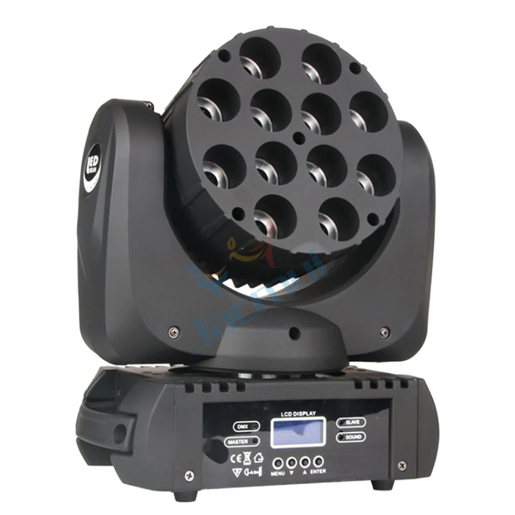 (4 шт./лот) 12*10 Вт RGBW LED Moving Head Beam Light 4в1 мощный Led Mini Dj | Лампы и освещение