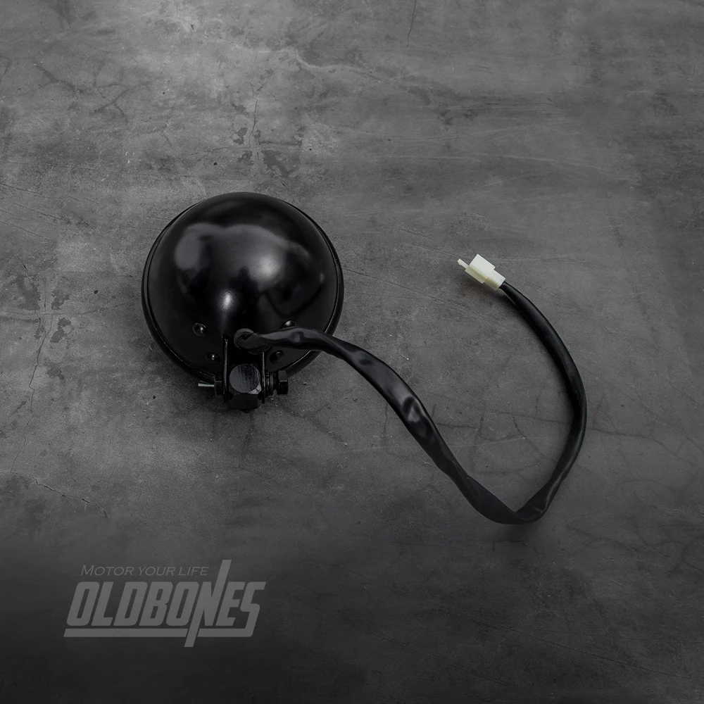 1 шт. OLDBONES Кафе Racer дальний и Ближний светильник винтажный Мотоцикл Круглый CNC