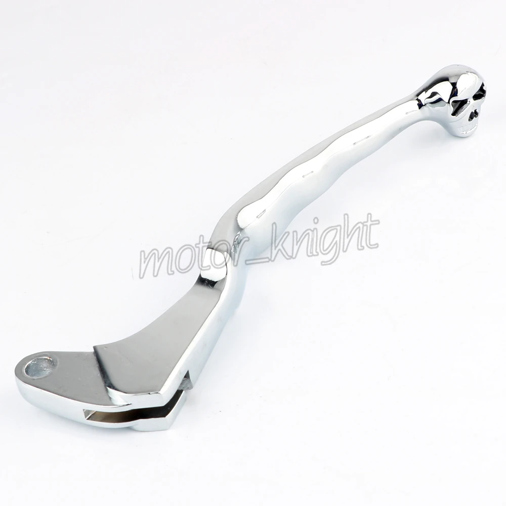 Черный рычаг сцепления с черепом для Yamaha Virago 250/XV250 88 07 viragoo 535/XV535 87 99 700/XV700 85 87|lever