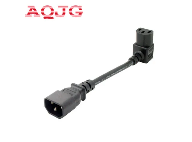 Адаптер IEC UP Angled 320 C14 to C13 адаптер для ЖК-телевизора AQJG 10A 250В 17 см | Компьютеры и офис