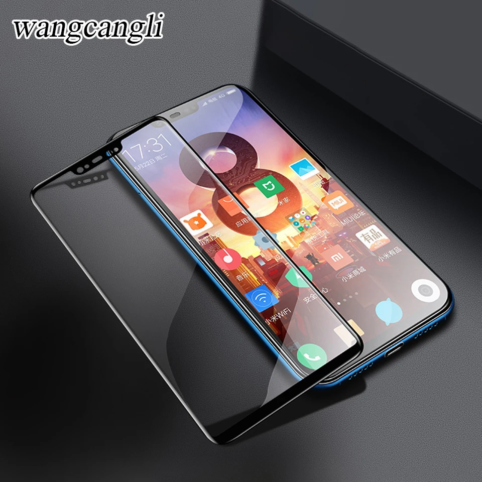 Для Xiaomi Mi 8 SE закаленное стекло с твердыми краями Защитная пленка для экрана 9H