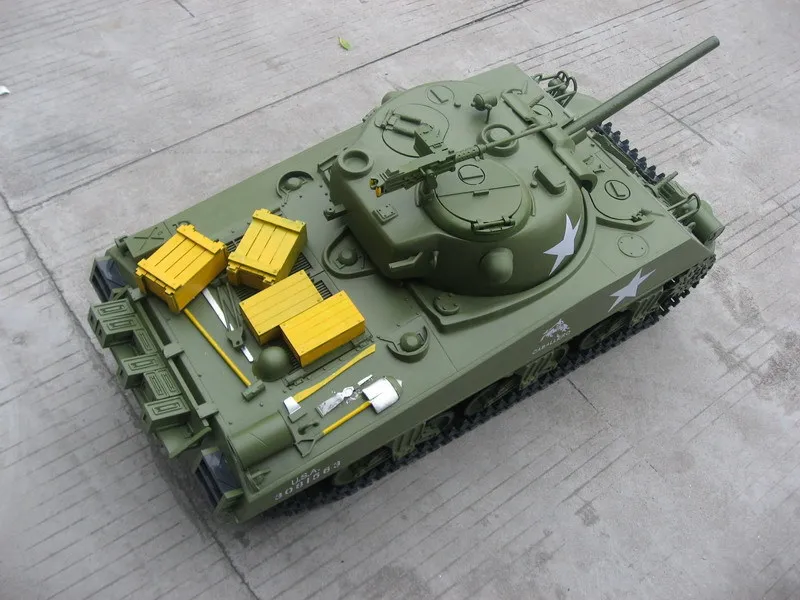 1/6 M4A3 Sherman Tank 75 мм пистолет GP RTR GT602R|m4a3 sherman tank|m4a3 shermantanks 1 |