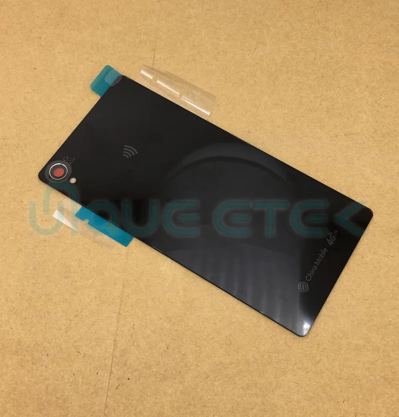 Для Sony Xperia Z3 Dual SIM (4G версия) чехол со стеклянной задней батареей с NFC наклейкой D6633