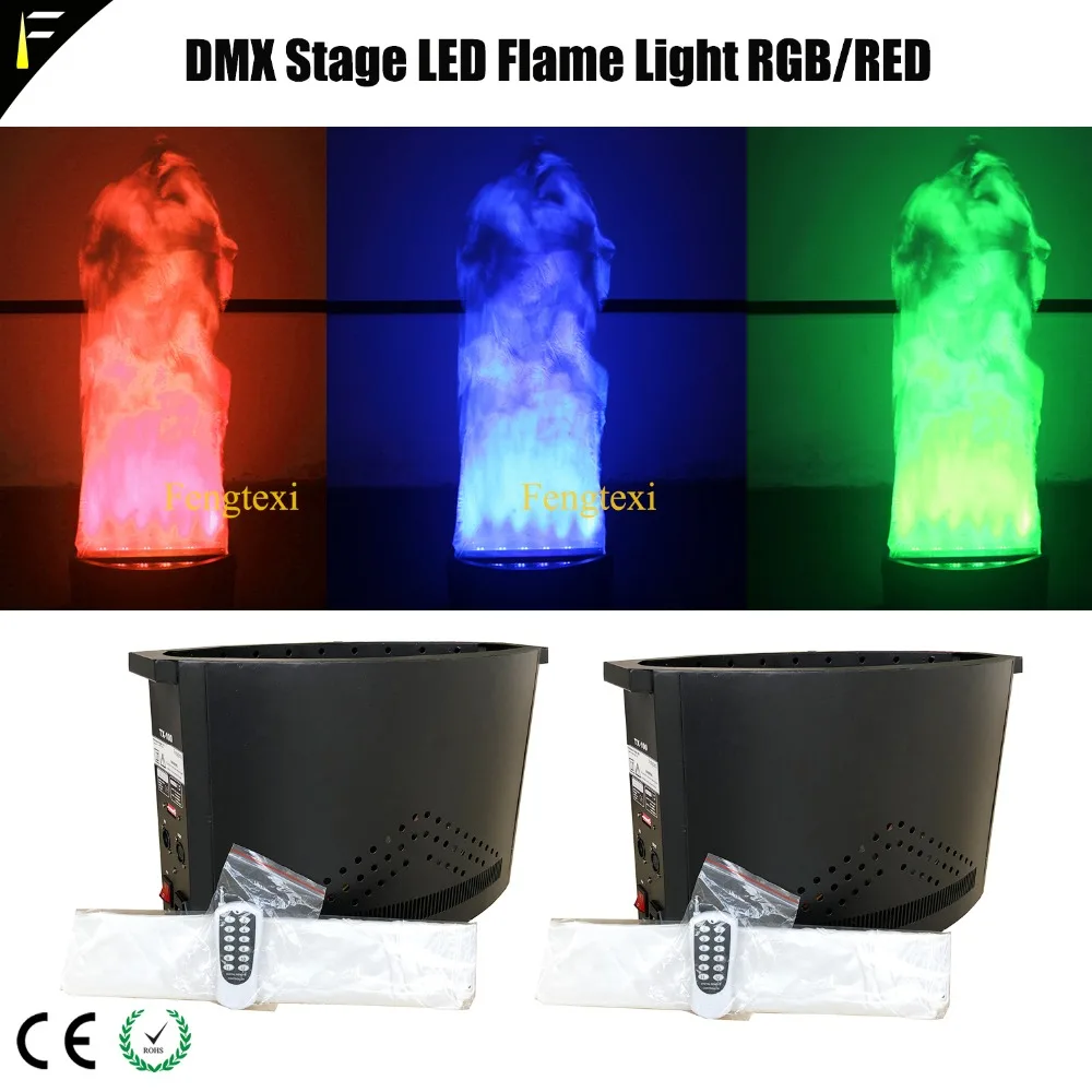 Обновление 16CHS DMX512 Красный/RGB красочный 1 5 м шелковое огненсветильник устройство