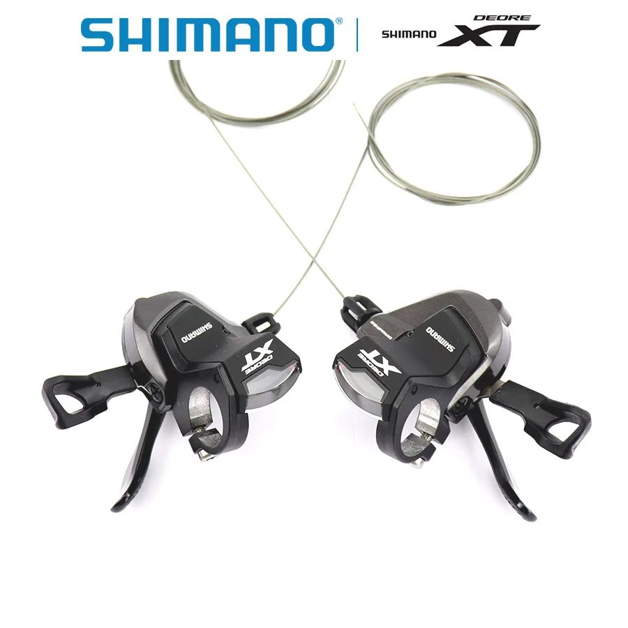 Рычаг переключения SHIMANO Deore XT SL M8000 рычаг передач Rapidfire Plus 2x11 3x11