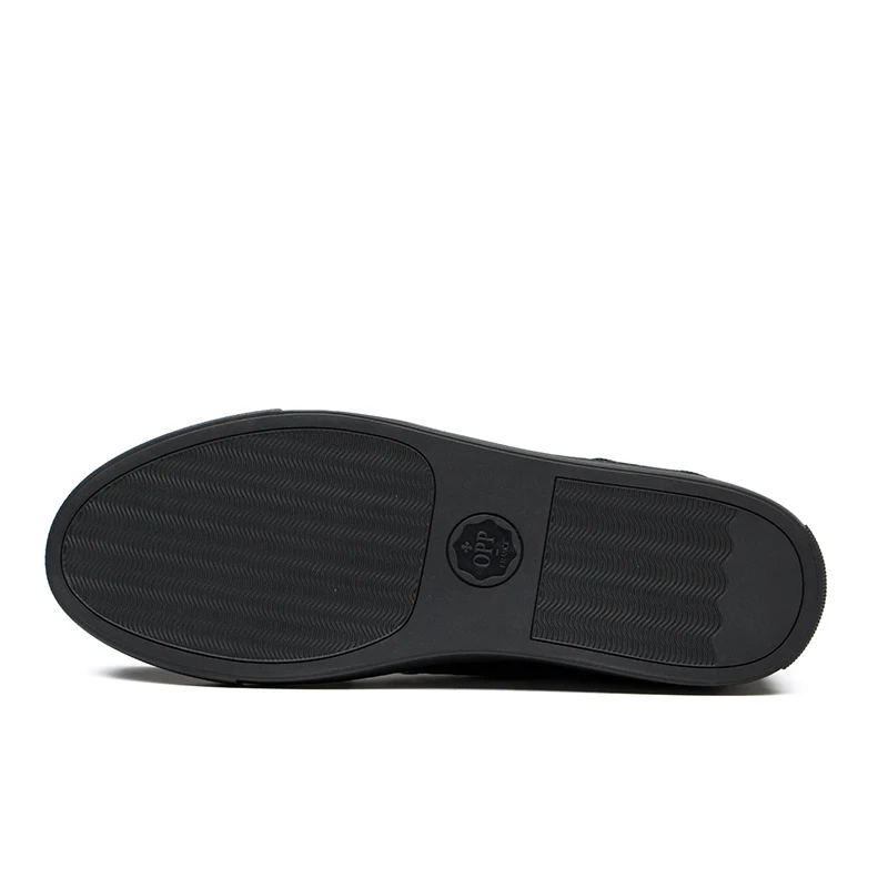 OPP Men's Shoes Fretwork Lace-up Men boots Genuine Leather Metal Toe Ankle Boots for men High Top | Обувь