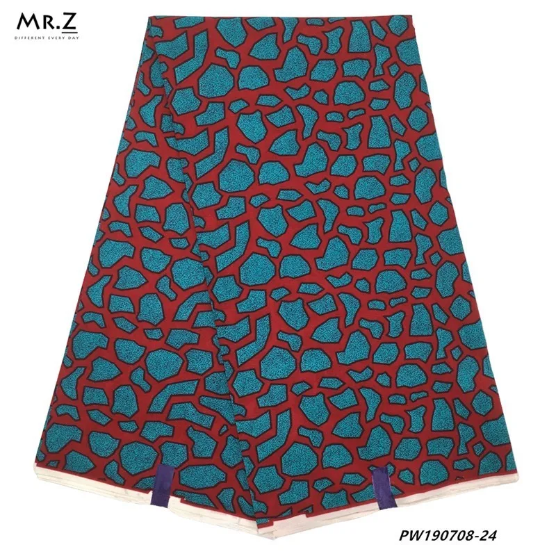 Mr.Z воск африканская ткань Анкары 6 ярдов/шт Java восковая Африканская Южная Африка