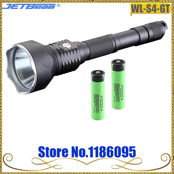 Have battery JETBeam WL-S4-GT охотничий фонарь Cree XHP70 светодиодный MAX.3300 люмен луч расстоянии 400 м тактический фонарик для Спорт на открытом воздухе - Испускаемый цвет: Have battery