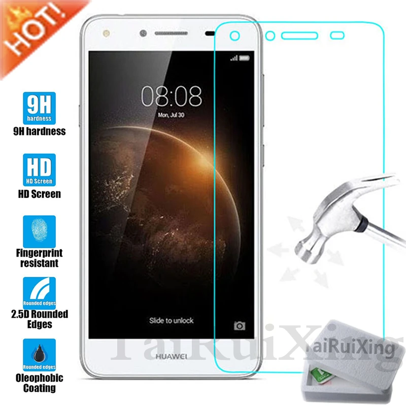 Защитный чехол для Honor 3C Lite 4C 5C 5X 6X 7i из закаленного стекла Huawei P8 P9 P10 Y3II Y5II Y5 2 Y6II Y6