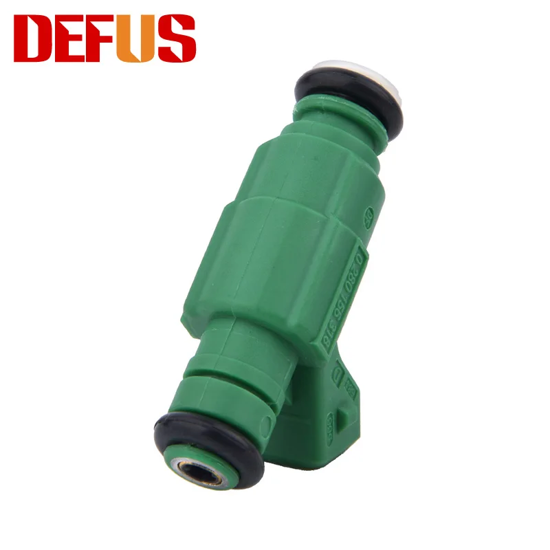 4x топливный инжектор 0280156318 для Peugeot 206 307 Citroen C2 C3 C4 Xsara 2 Berlingo 1 6 16V 1984E9 клапана