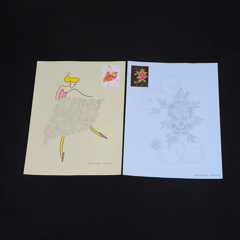 Ремесленный шаблон для самостоятельной сборки 8 шт. из бумаги заполнения