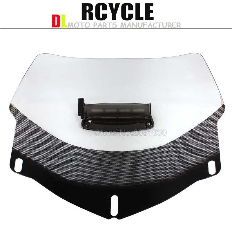 Прозрачное лобовое стекло мотоцикла вентиляционное отверстие для свежего