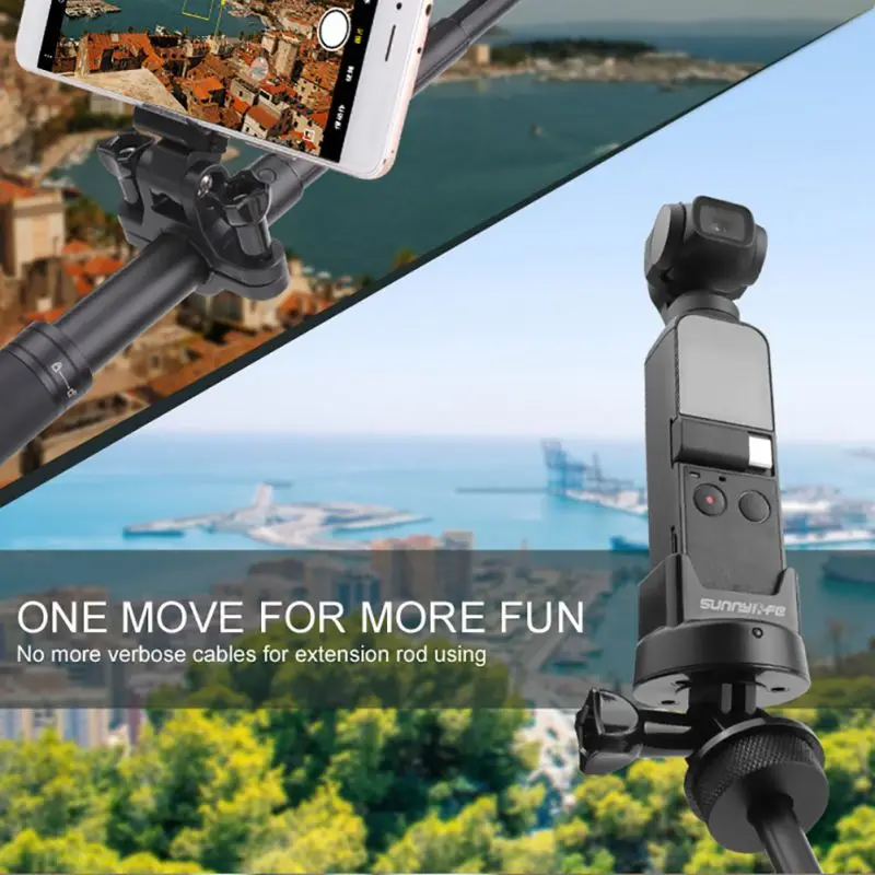 Для DJI OSMO портативное зарядное устройство Подставка для зарядки Регулируемый ручной карданный подвес аксессуары