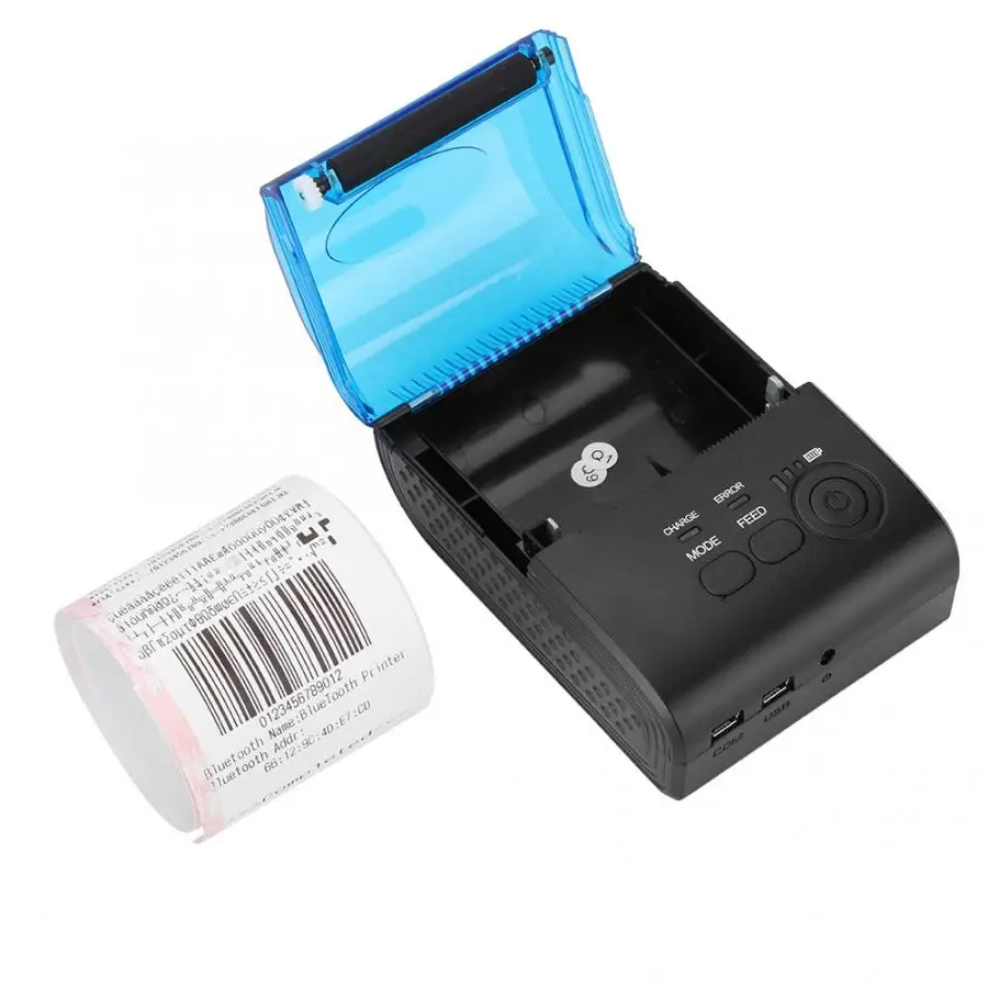 Новый USB Серийный 5805DD Bluetooth термальный принтер для системы Android с батареей 110 240В