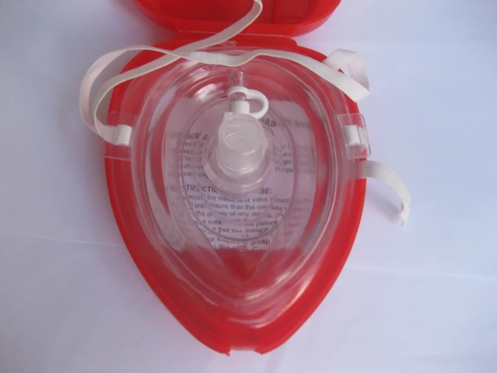 2 шт. медицинский аптечка дыхательная cpr маска для лица аварийная основная мыши 1-я