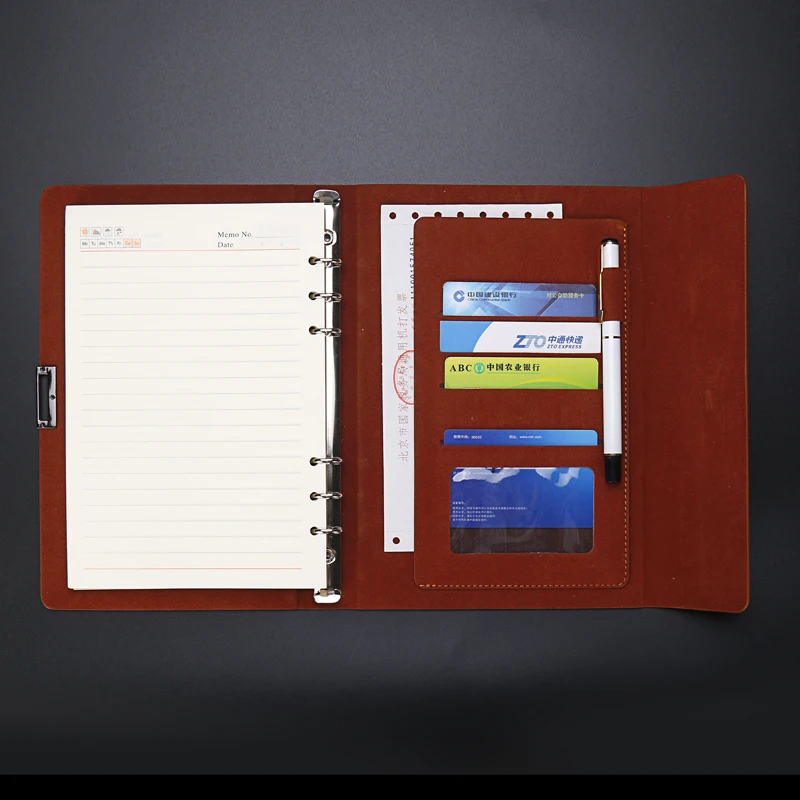 

A5 Multifunctional Removable Paper Inner Core Loose-leaf Notebook Stationery Business Notebook Office Supplies