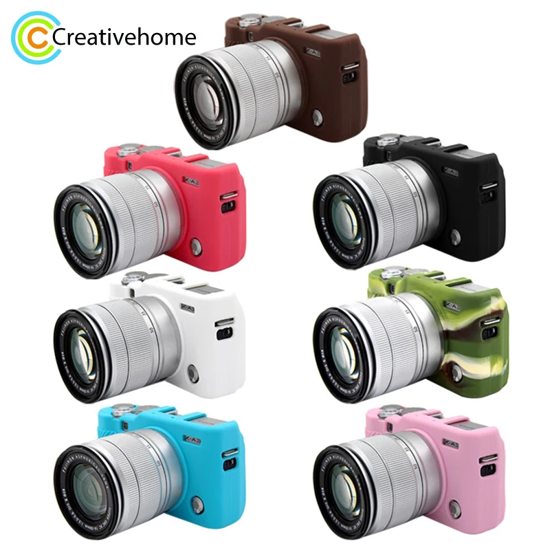 Чехол PULUZ для FUJIFILM X-A3 мягкий силиконовый защитный чехол задняя крышка X-A10 DSLR