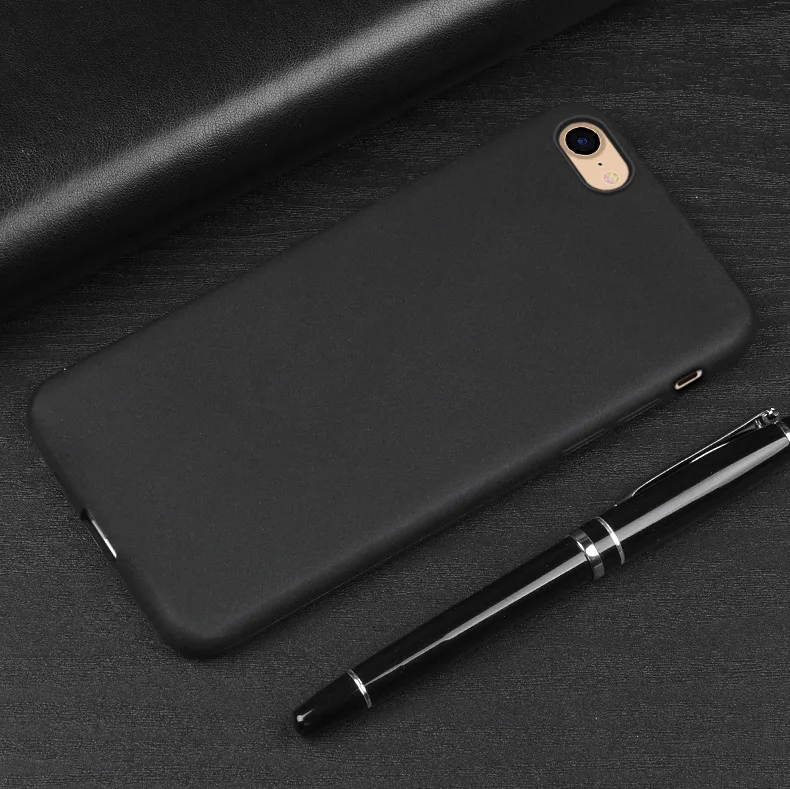 Цветной чехол для телефона iPhone 7 8 Plus 6 S 5 5S SE X задняя крышка ультратонкий розовый