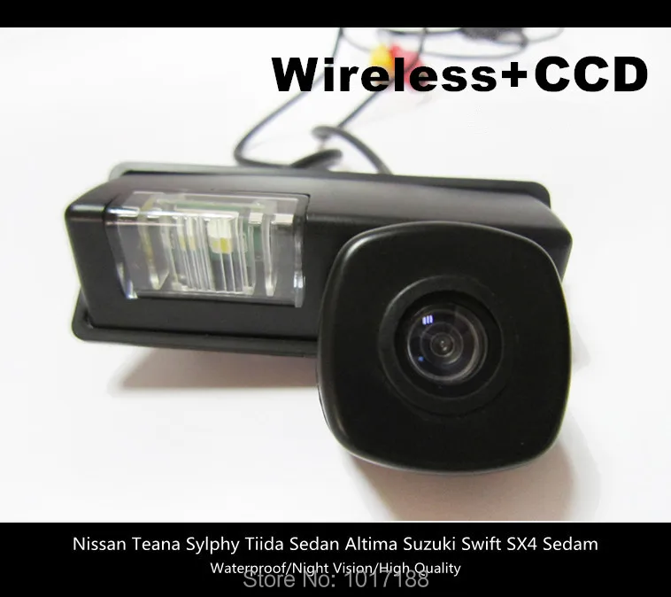 

HD! Wi-Fi камера, беспроводная автомобильная камера заднего вида, чип CCD, Teana Sylphy Tiida Sedan Altima Suzuki Swift SX4 Sedam