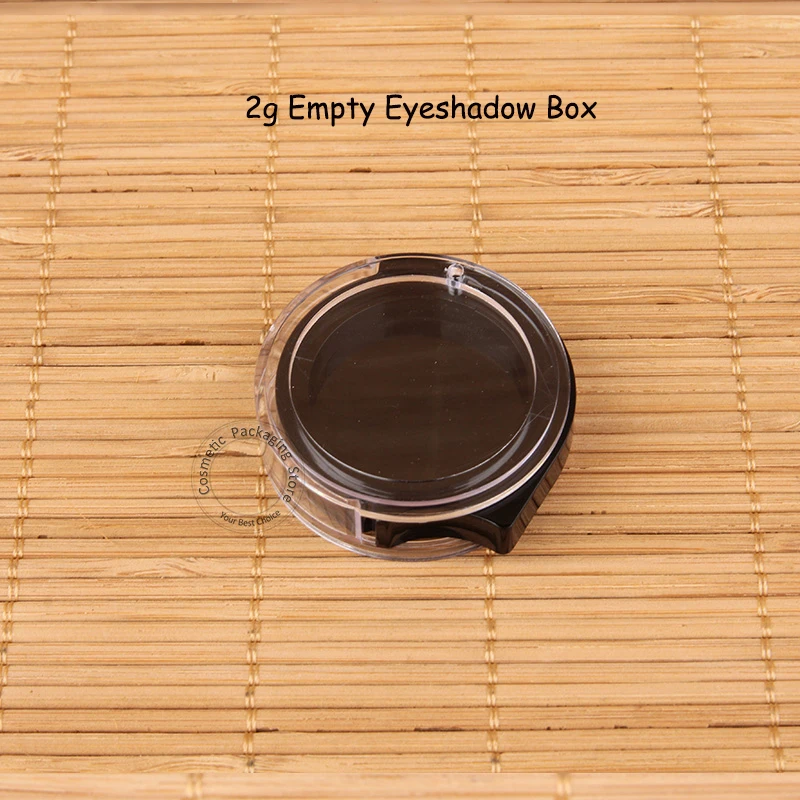 120 шт./лот оптовая продажа Новое поступление пластиковая пустая коробка для теней