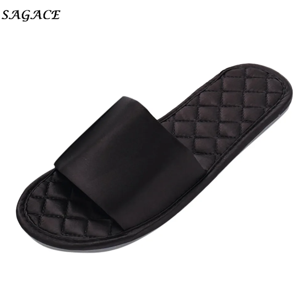 SAGACE/обувь Новинка Женские летние шлепанцы Шелковые из пвх Домашние пляжные для