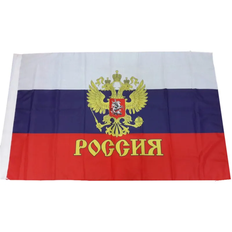 150x90 см Подвесной Национальный флаг Российской Федерации 3x5 футов полиэфирные