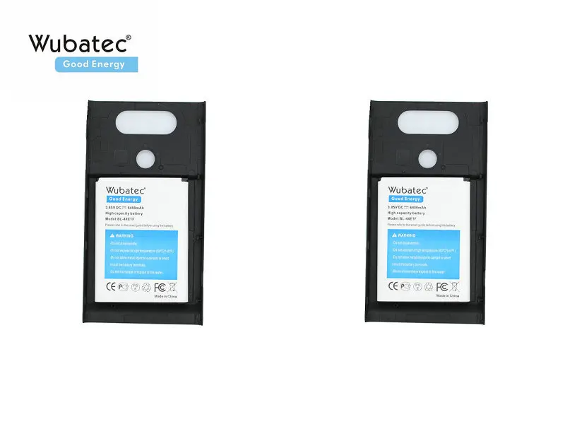 Wubatec 2x 6400mAh BL-44E1F Extended Battery + Back Cover For LG V20 Stylo 3 H990 F800 VS995 US996 LS995 LS997 H990DS H910 H918 - Вубатек 2x 6400 мАч BL-44E1F Расширенная батарея + задняя крышка для LG V20 Stylo 3 H990 F800 VS995 US996 LS995 LS997 H990DS 