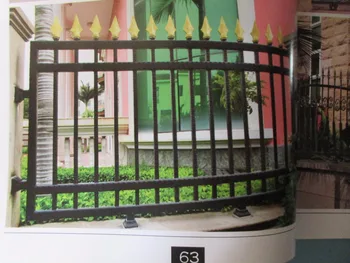 36 Inch High RPF138 Residential Wrought Iron Fence dcorative wrought iron fence wrought iron fencing near me
