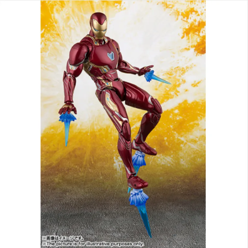 Фильм Мстители Бесконечность ВОЙНЫ ЖЕЛЕЗНЫЙ ЧЕЛОВЕК Mk50 Ironman Mark50 строительные блоки игрушка набор подарок