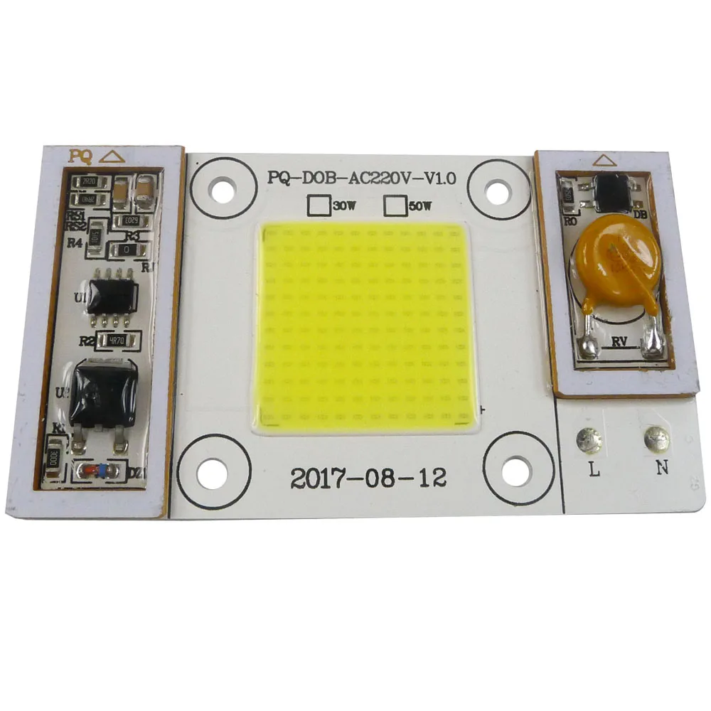 50 Вт COB LED белый/220 нм полный спектр в Smart IC для прожектора|led full spectrum cob|led 50w cobled cob |