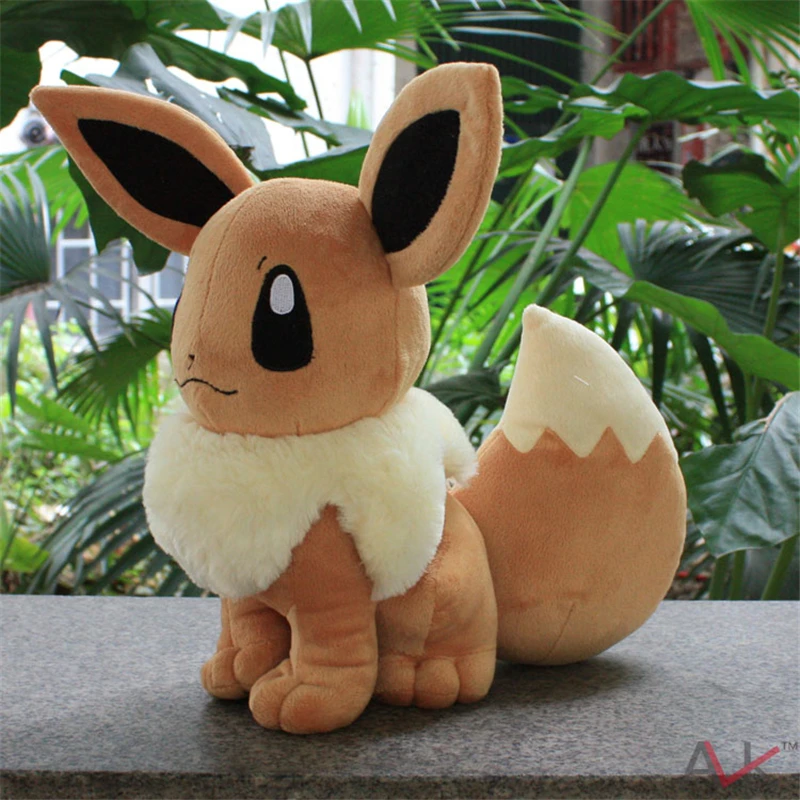 Аниме XY плюшевые игрушки Eevee Семейные Фильмы и ТВ куклы мягкие животные детские