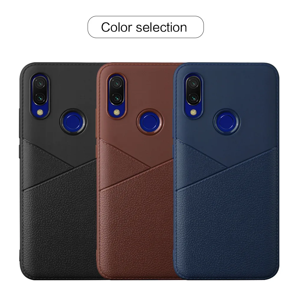 Чехол Lainergie для Huawei Y6 Pro Prime 2019 Роскошный деловой Тонкий мягкий чехол Y7 |