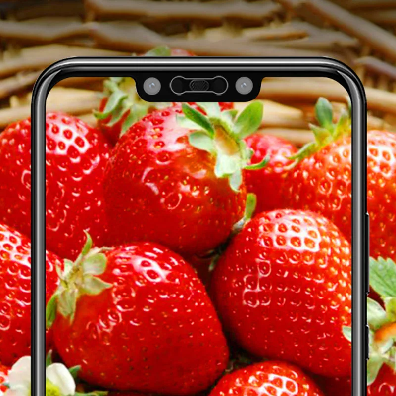 2 шт. закаленное стекло для Huawei P Smart Plus чехол полное покрытие Защитная пленка