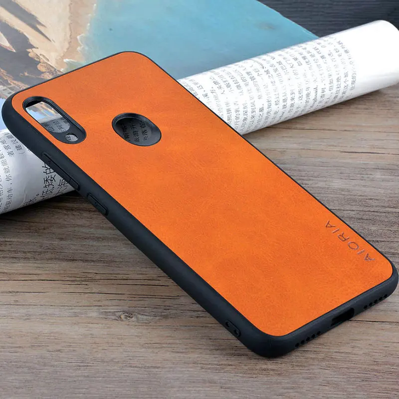 yellow Чехол для xiaomi redmi note 7 pro роскошный винтажный кожаный чехол для телефона для xiaomi redmi note 7 Чехол funda чехол в деловом стиле - Цвет: yellow